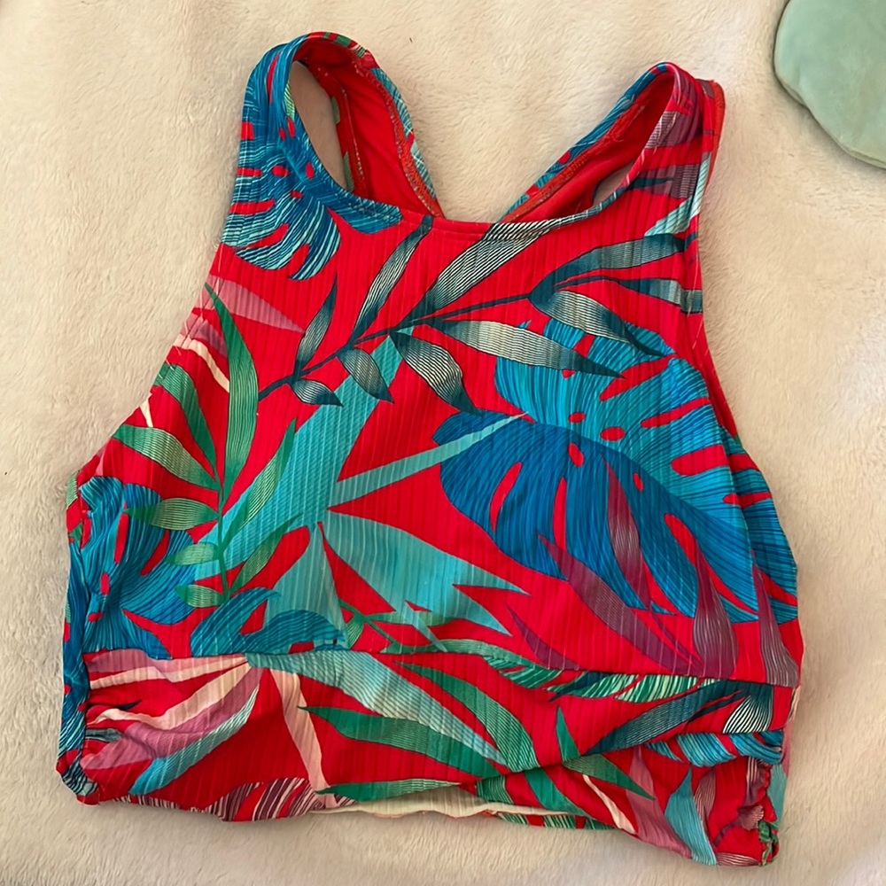 Halter swim top